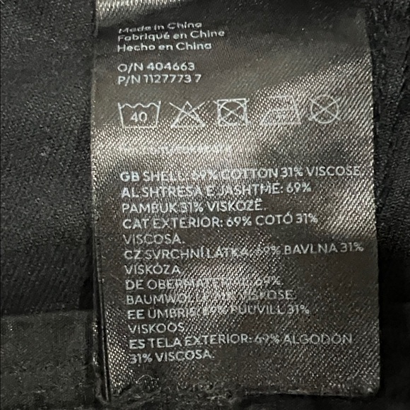 H&M Black Cargo Pants - Picture 3 of 11